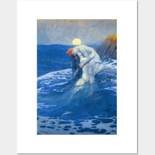 The Mermaid by Howard Pyle Posters and Art